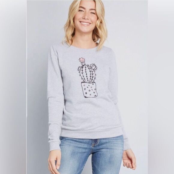 ModCloth Sweatshirt - Picture 1 of 6